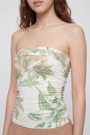 Monica Ruched Tube Top