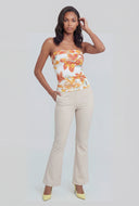 Monica Ruched Tube Top
