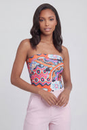 Monica Ruched Tube Top