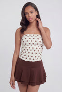 Monica Ruched Tube Top