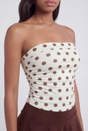 Monica Ruched Tube Top
