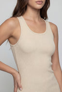 Athena Ribbed Racerback Tank Top