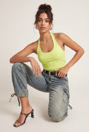 Harlee Crop Halter Top