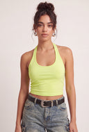 Harlee Crop Halter Top