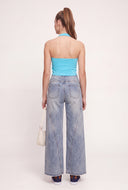 Harlee Crop Halter Top
