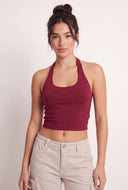 Harlee Crop Halter Top