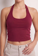 Harlee Crop Halter Top