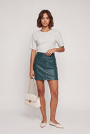Ruched Short Sleeve Tee