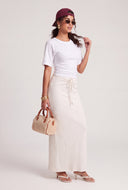 Ruched Short Sleeve Tee