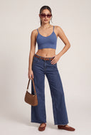 Ribbed Crop Cami
