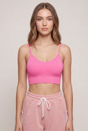 Ribbed Crop Cami