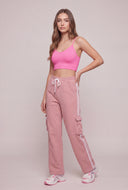 Ribbed Crop Cami