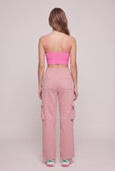Ribbed Crop Cami