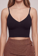 Ribbed Crop Cami Top