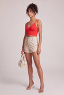 Ribbed Crop Cami Top