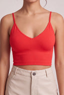 Ribbed Crop Cami Top