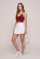 Ribbed Crop Cami Top