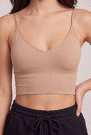 Ribbed Crop Cami Top