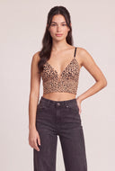 Leopard Crop Top