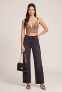 Leopard Crop Top