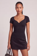 Alison Molded Short Sleeve Top