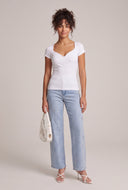 Alison Molded Short Sleeve Top