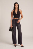 Plunge Halter Top