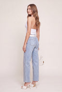 Plunge Halter Top