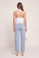 Plunge Halter Top