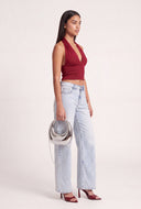Plunge Halter Top