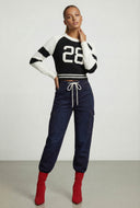 Matilda 28 Varsity Stripe Sweater