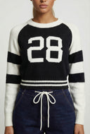 Matilda 28 Varsity Stripe Sweater