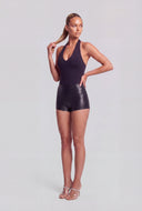 Michaela Halter Neck Bodysuit