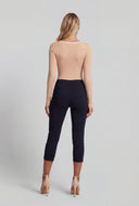 Carmen Contrast Scoop Neck Bodysuit