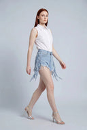 Poplin Button-Front Bodysuit