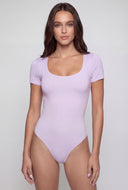 Jianna Scoop Neck Short Sleeve Bodysuit