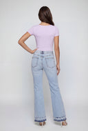 Jianna Scoop Neck Short Sleeve Bodysuit