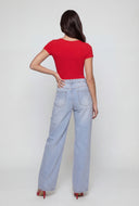 Jianna Scoop Neck Short Sleeve Bodysuit