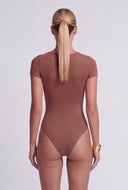 Jianna Scoop Neck Short Sleeve Bodysuit