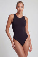 Scoop Neck Sleeveless Bodysuit