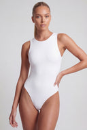 Scoop Neck Sleeveless Bodysuit