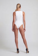 Scoop Neck Sleeveless Bodysuit