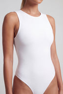 Scoop Neck Sleeveless Bodysuit