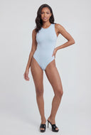 Scoop Neck Sleeveless Bodysuit