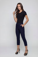 Angela Rib Knit Crew Neck Bodysuit