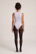Amani Striped Tank Bodysuit