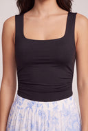 Ruched Thong Bodysuit