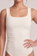 Ruched Thong Bodysuit