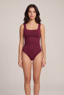 Ruched Thong Bodysuit