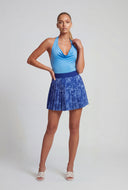 Adalee Cowl Neck Halter Bodysuit